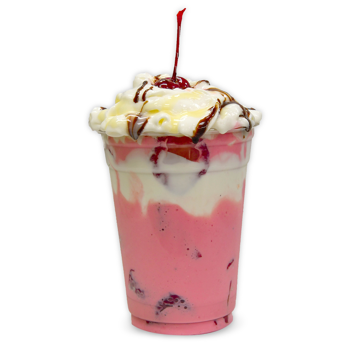 Homemade Ice Cream Menu - Strawberries and Cream Milkshake - Batido de Fresas con Crema | Happy Sun Ice Cream