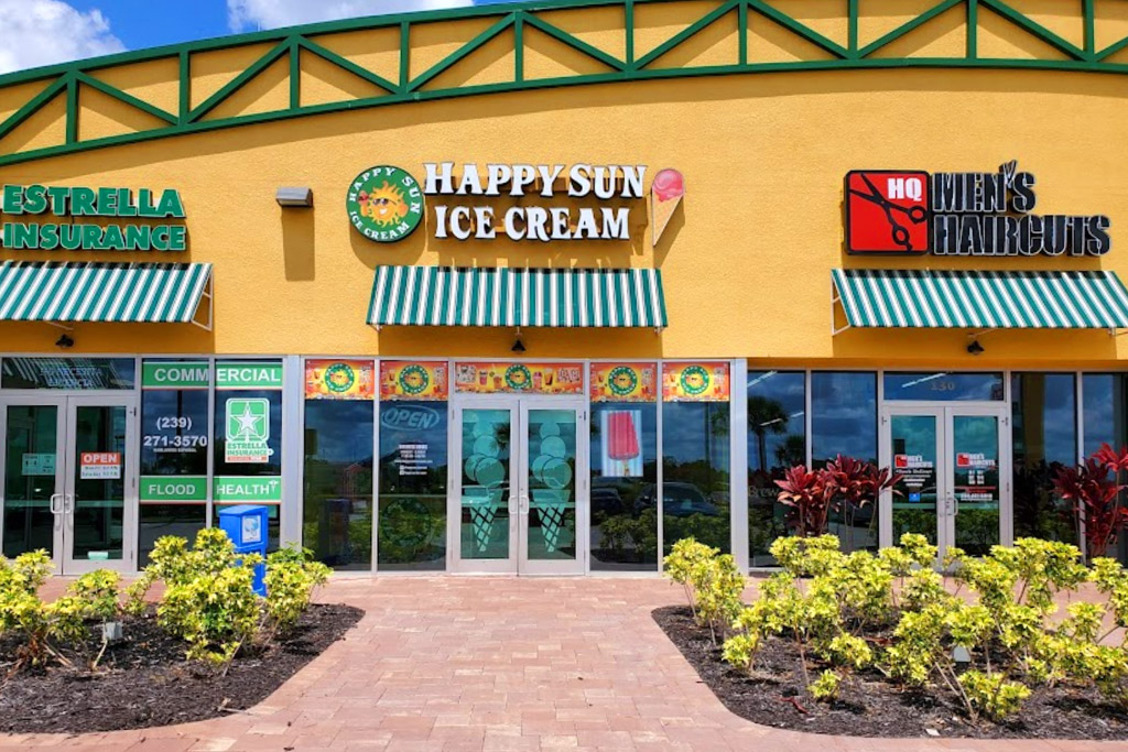 Ice Cream Fort Myers - Cleveland Avenue - 41 | Happy Sun Ice Cream