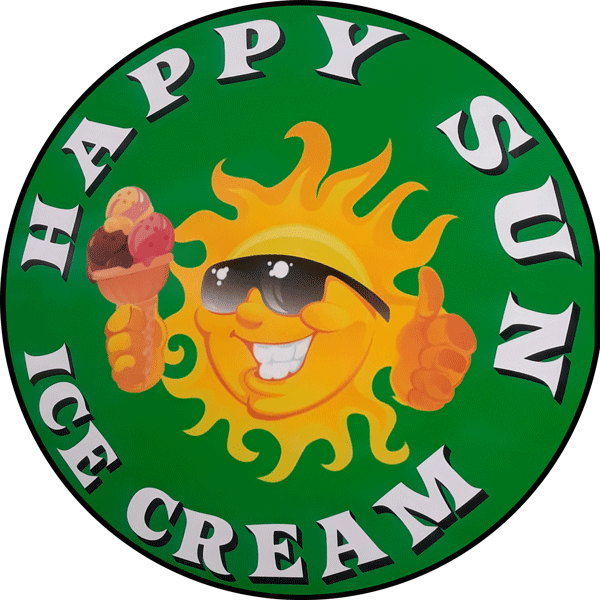 Happy Sun Ice Cream Logo