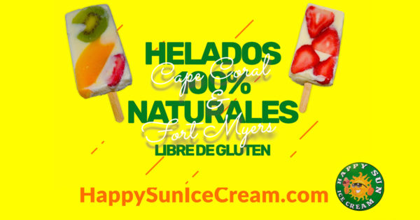 Helados 100% Naturales | Happy Sun Ice Cream